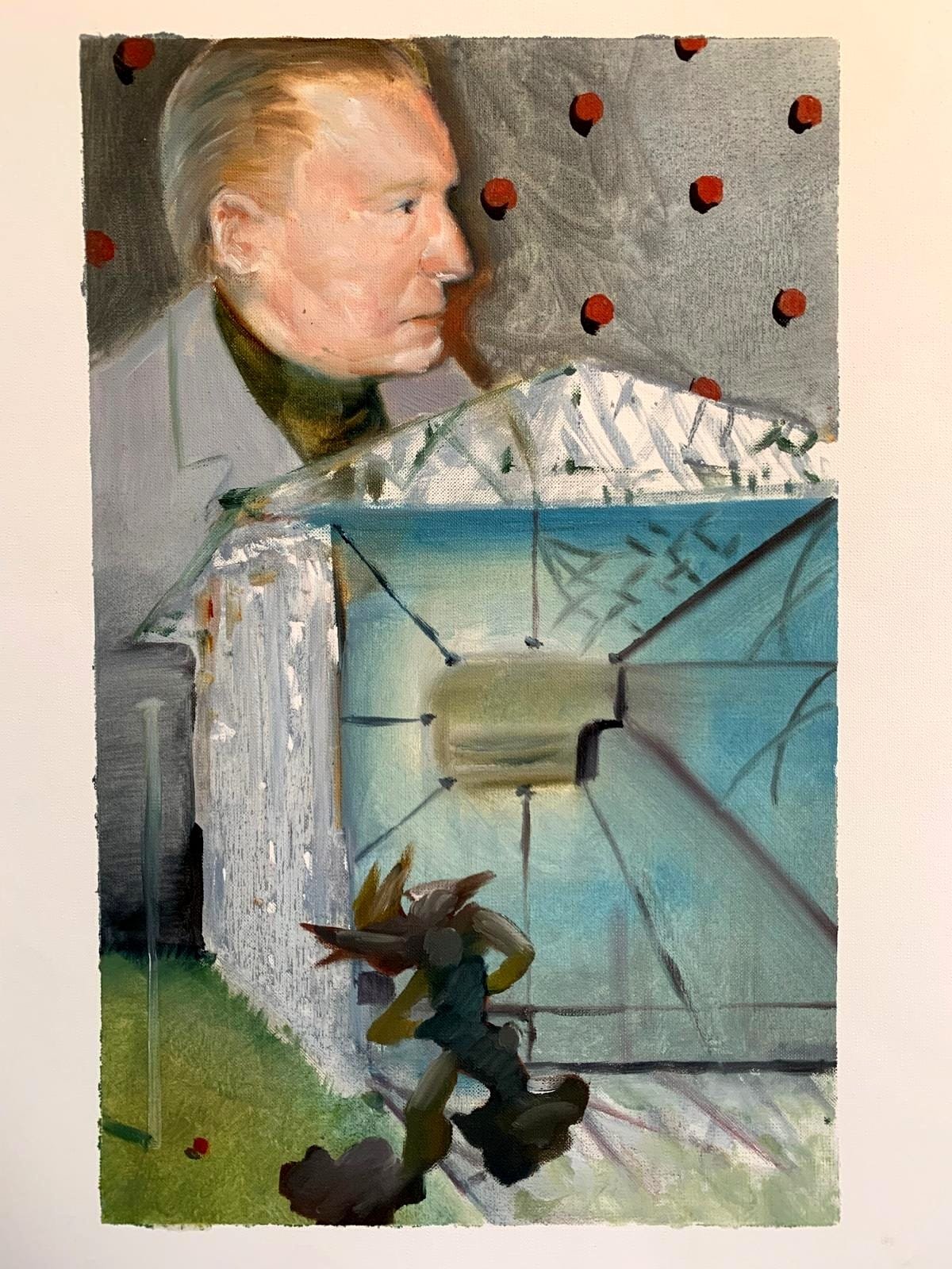 Cemile Çolak — Untitled, 2025, Oil on paper, 50 x 70 cm (3)