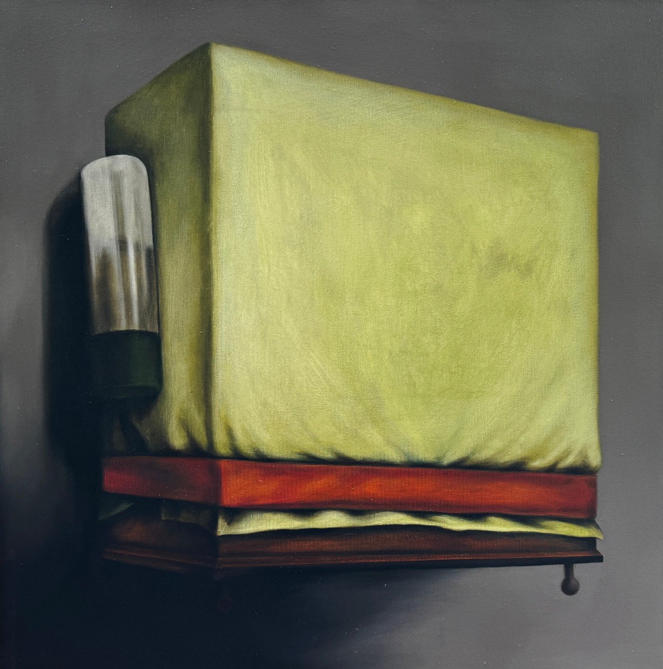 Furkan Akhan — Untitled, 2024, Oil on canvas, 72 x 73 cm.